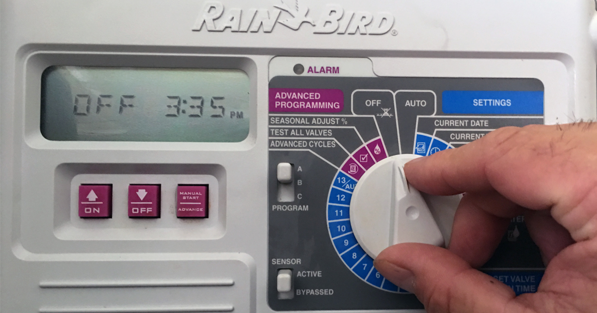 Spring Rains | Opportunity To Save On Your Water Bill | Lawn Mower