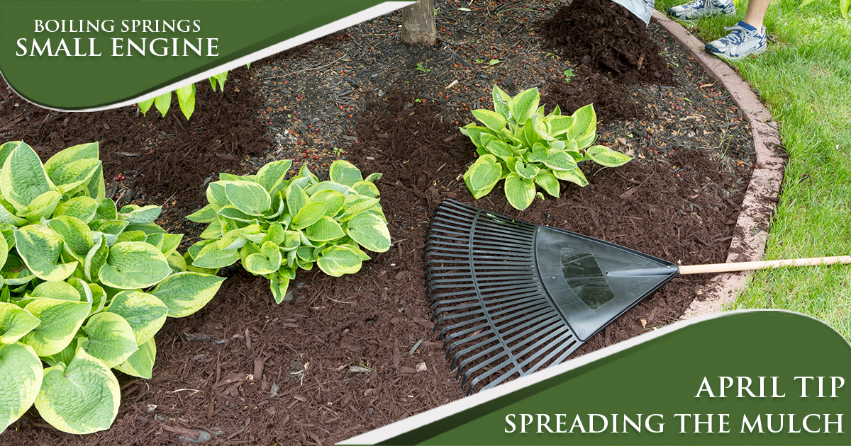 April Tip – Time to Mulch