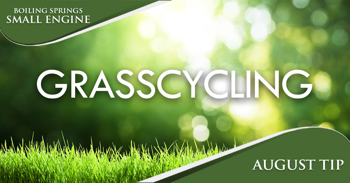 August Tip – Grasscycling