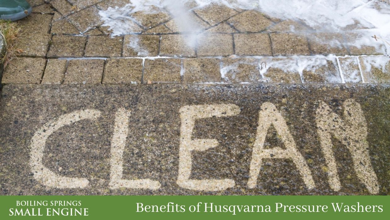 Benefits of a Husqvarna Pressure Washer