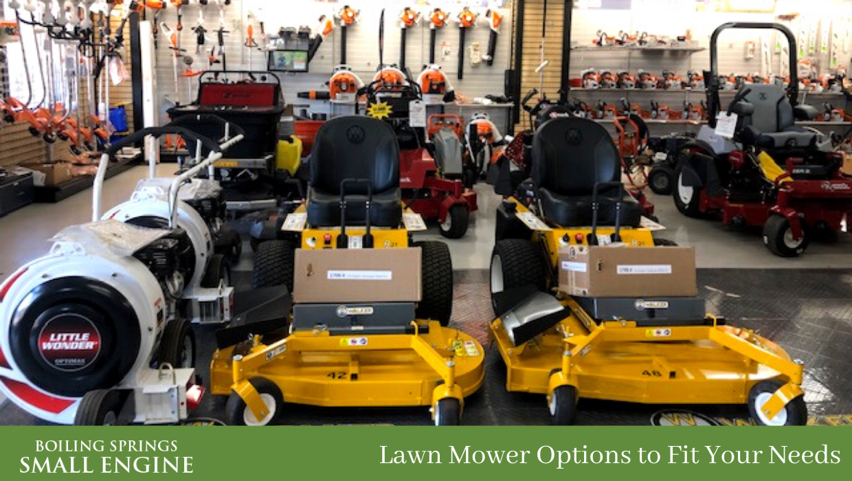 Lawn Mower Options to Fit Your Needs