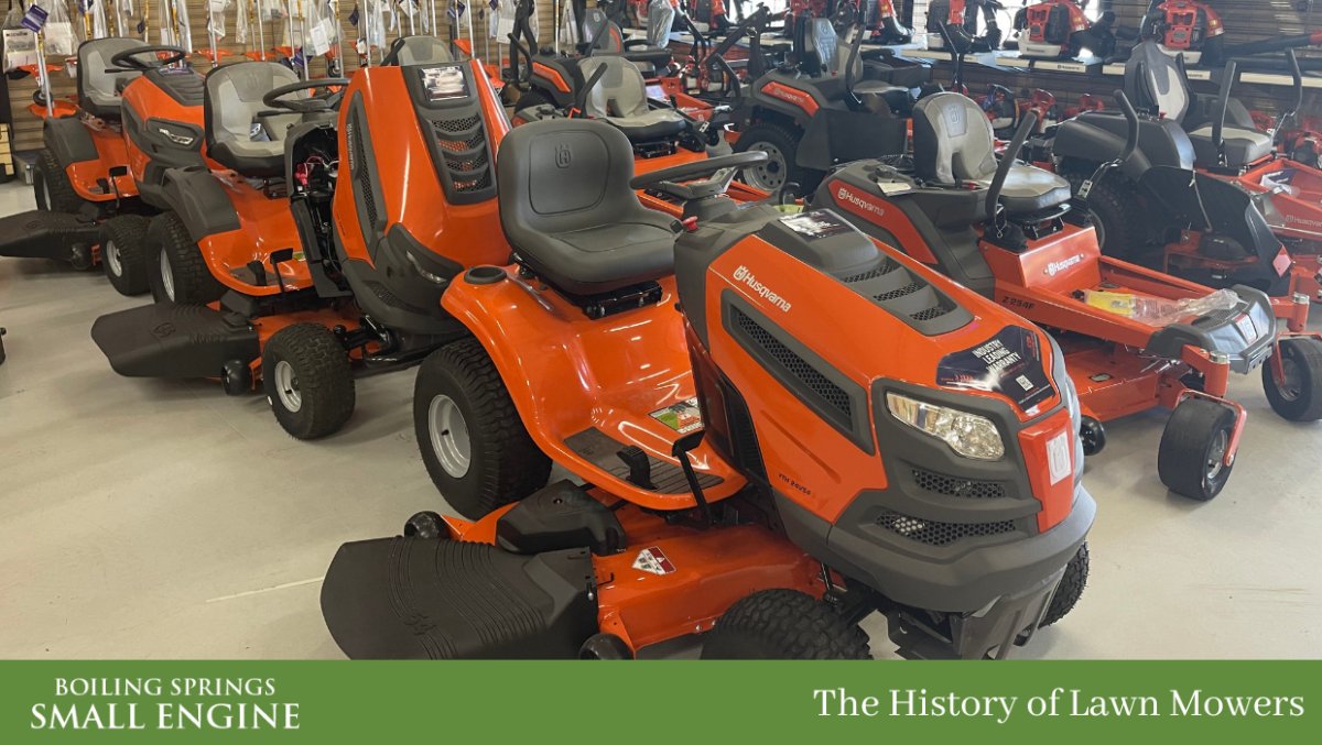 History of Lawn Mowers