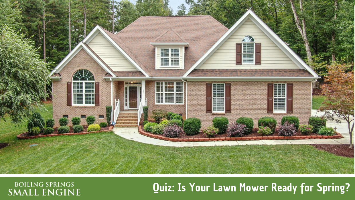 Lawn Mower Ready For Spring